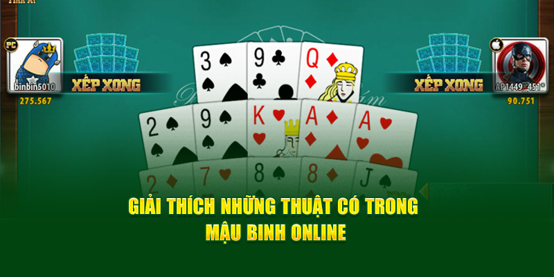 Giải thích những thuật có trong Mậu Binh online